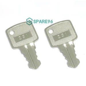 2x keys for IDEC HW9Z-SKP IDEC HW9Z-SK-231PN02 IDEC 231 - Picture 1 of 4