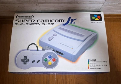 Nintendo Super Famicom Jr Console *GOOD BOX - RARE COLLECTORS ITEM* - Image 1 of 4