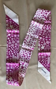 CHANEL AA8102 Twill Hair Band From Japan - Picture 1 of 6