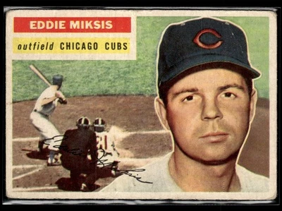 1956 Topps Eddie Miksis LOW GRADE Set Break #285 - Image 1 of 2