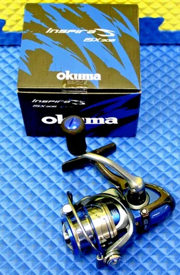 Carrete giratorio Okuma Inspira ISX30B serie azul NUEVO EN CAJA 9 BBL Foto 1 de 2