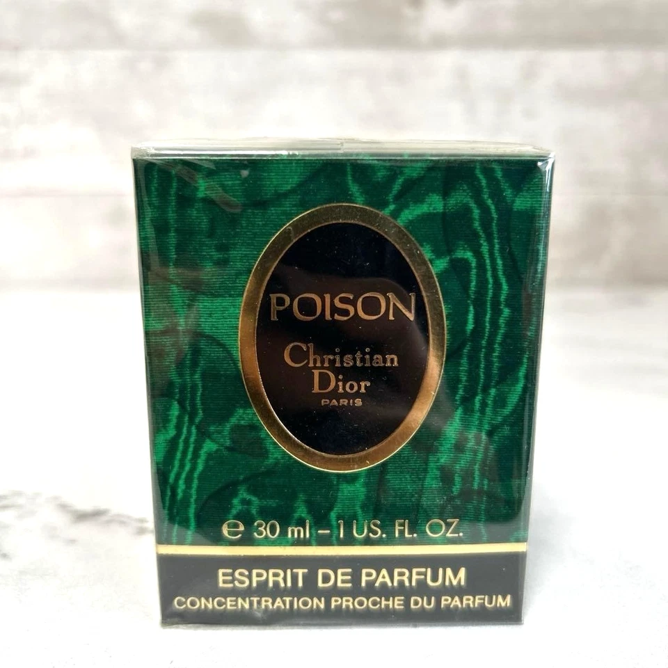 Vintage Christian Dior Poison Esprit de Parfum 30ml 1oz New Sealed Rare w/Box