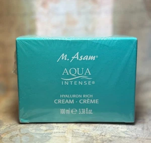 M. Asam Aqua Intense Hyaluron Rich Day & Night Creme - 3,38 fl. oz.-Neu im Karton-versiegelt - Bild 1 von 3
