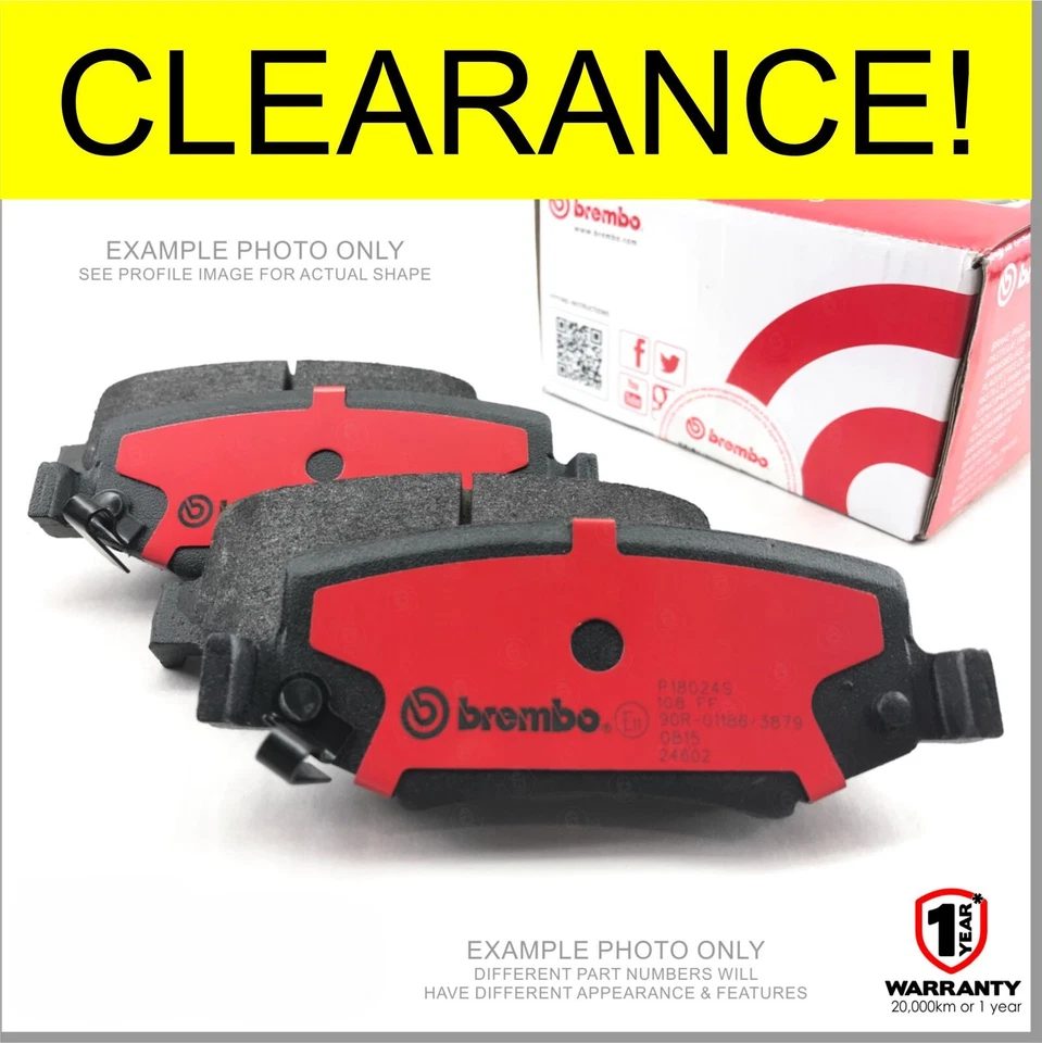 Rear Brembo Disc Brake Pad for Jaguar S Type CCX 4.2L V8 S-Type R - image 1 of 1