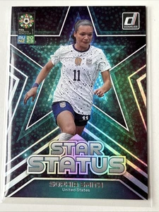 2023 Panini Donruss FIFA Women's World Cup Star Status Sophia Smith #25 USA - Picture 1 of 2