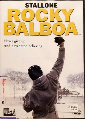 LIKE NEW Rocky Balboa DVD Sylvester Stallone - Image 1 of 2