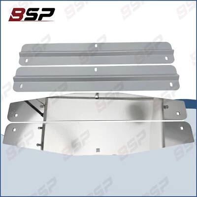 New 24" Stainless Steel Mudflap Weights With Backing Plate Universal Pair Foto 1 de 4