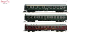 Roco DR Abme/Bcme/WLABme Coach Set (3) IV 1:87 Scale, HO Scale - Picture 1 of 1