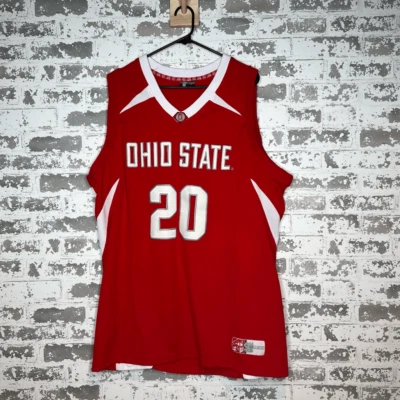 Camiseta de baloncesto Silver Knight Ohio State Buckeyes Foto 1 de 4