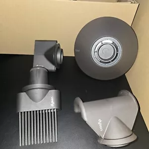 Genuine Dyson Supersonic Attachments 4Pcs Fly Away Smoothing Nozzle Concentrator - Picture 1 of 3
