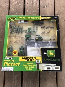 Raro Playset Rivenditore Giocattolo ERTL John Deere Farm 2004 n. 15625 nuovo scatola aperta - Foto 1 di 7