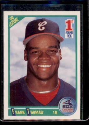 1990 Score #663 Frank Thomas RC (ref 227834) - Image 1 of 2