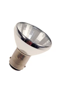 Lampadina Alogena con Riflettore Ø 37mm GBE 20W 12V BA15d (EX Philips 6434) - Photo 1/1