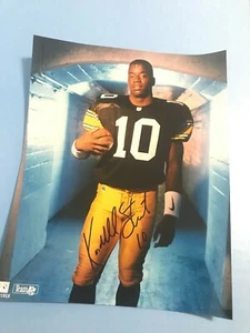 KORDELL STEWART SIGNED 8X10 PHOTO PITTSBURGH STEELERS BSMA - Picture 1 of 2