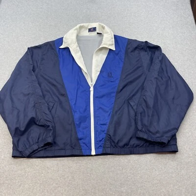 Chaqueta de golf vintage PGA Tour logotipo para hombre XXL azul ropa de calle rompevientos retro años 80 Foto 1 de 4