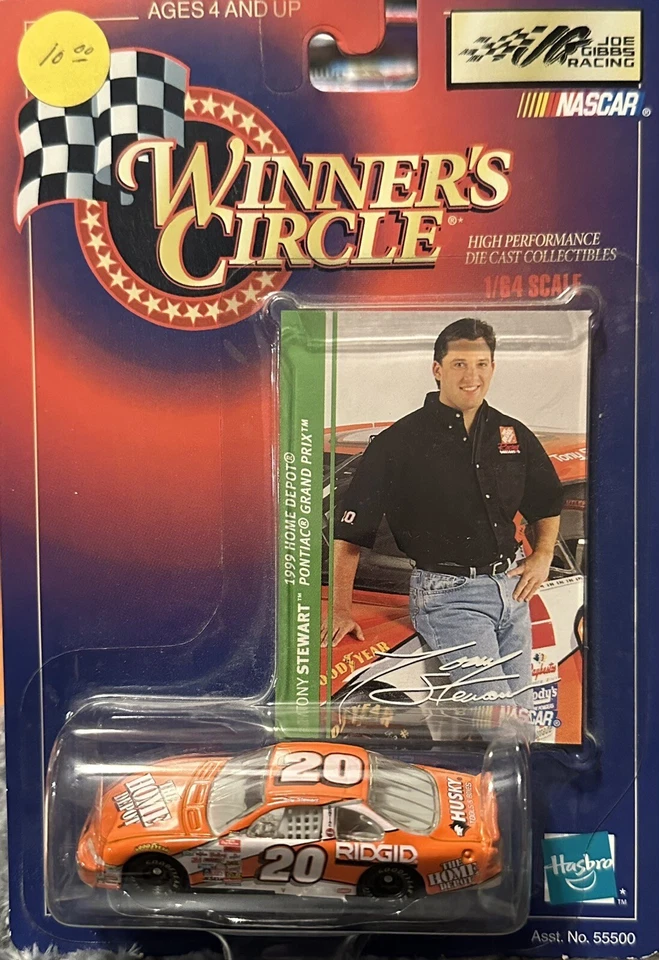 Nascar Tony Stewart Número 20 Joe Gibbs Racing Círculo de Ganadores Foto 1 de 1