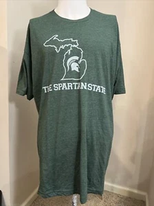 Michigan State Spartans Men's XXL Short Sleeve T-Shirt 2XL NWT NCAA College - Picture 1 of 11