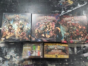 Rum & Bones 1st& 2nd Tides + Expansions CMON Boardgame + Upgrade Packs - Picture 1 of 20
