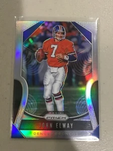 JOHN ELWAY 2019 SILVER PRIZM SSP #290 BRONCOS QB - Picture 1 of 2
