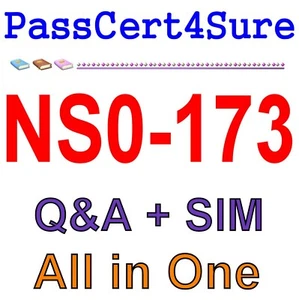 Cisco and NetApp FlexPod Design Specialist NS0-173 Exam Q&A+SIM - Picture 1 of 1