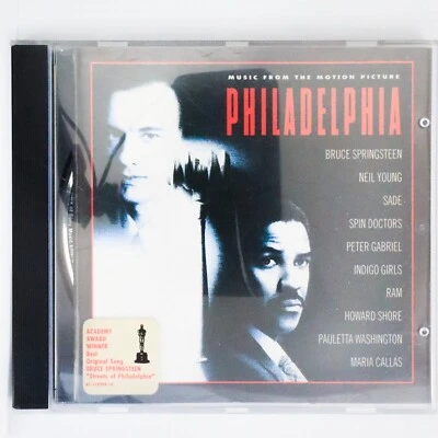 Various – Philadelphia (Music From The Motion Picture) (CD, 1993) Latin Pop Rock - Image 1 of 4