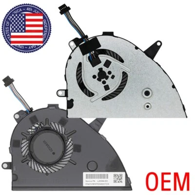 OEM CPU Cooling Fan For HP Pavilion 15-CS 15-CW Series L25584-001 NS85B00-17K24 - Image 1 of 4
