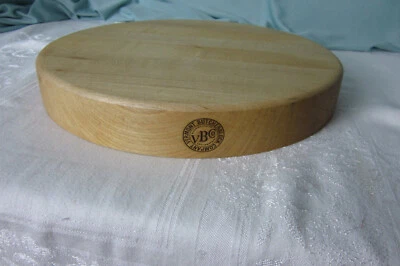Vermont Butcher Block Co. Natural Maple Cutting Board 1.5 ins thick NWOT - Image 1 of 2