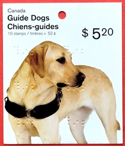 Canada Stamp 2266a BK374 "Guide Dogs" Booklet MNH 2008 - Picture 1 of 2