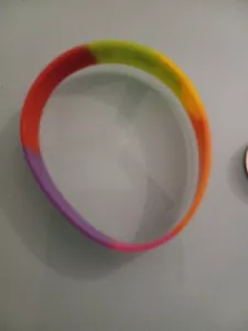 rainbow pride bracelet - Picture 1 of 8