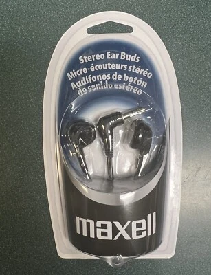 Auriculares Maxell Dinámicos Estéreo con Cable Auriculares 190560, Negro, EB-95 Foto 1 de 3