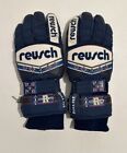 Reusch Thinsulate Dura-Tek Ski / Snowboard Gloves Blue Size 7 - Vintage / Retro