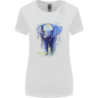 Elephant Watercolour Womens Wider Cut T-Shirt