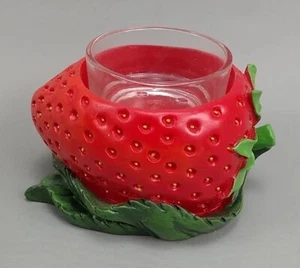 Strawberry Shaped Tealight Candle Holder - Bild 1 von 10