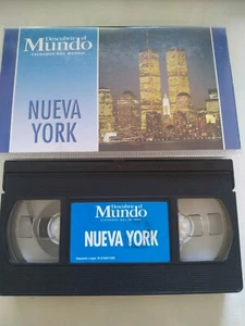 Nueva York Ciudades del Mundo 1992 - VHS Cinta Tape Español - Imagen 1 de 3