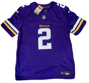 JUSTIN JEFFERSON🏈NIKE Rare #2 Men's Medium VIKINGS Vapor Limited Jersey - Picture 1 of 8