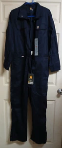 Mono Carhartt para mujer FR resistente al fuego azul marino-resistente flexible-nuevo con etiquetas-mediano (8-10) - Imagen 1 de 24