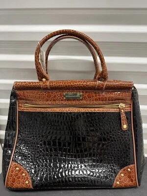 Bolso de Viaje Samantha Marrón Croco-Repujado Paso Trabajo Fin de Semana Negro Marrón Foto 1 de 4