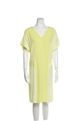 escada dress size 10US  Yellow Color New With Tag - Image 1 of 4