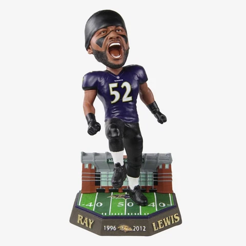Ray Lewis Baltimore Ravens Retired Pro Gate Series Bobblehead Cover