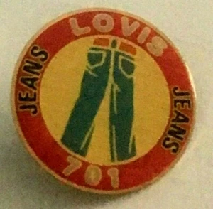 LOVIS 701 JEANS französischer Einzelhandel Werbeabzeichen - Neu .. - Bild 1 von 2