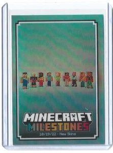 2024 Panini Minecraft Hitos Nuevas Skins #13 Ultra Raro SSP Estuche Hit - Imagen 1 de 2