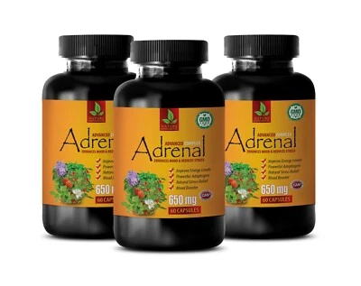 extrato adrenal - COMPLEXO ADRENAL - suplementos energéticos para mulheres fadiga 3B - Imagem 1 de 4