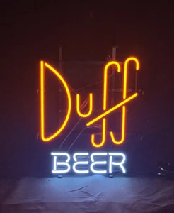 Orange Dvff Beer 17"x14" Neon Light Sign Handmade Bar Wall Decor Nightlight Gift - Picture 1 of 4