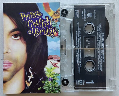 PRINCE - GRAFFITI BRIDGE (PAISLEY PARK WX361C) 1990 EUROPE CASSETTE TAPE - Image 1 of 3