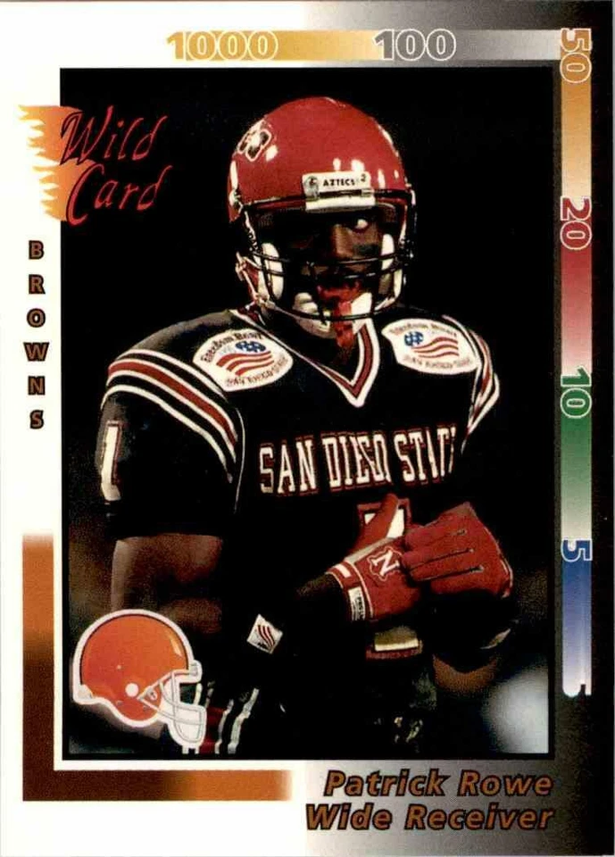 1992 Wild Card - Football Singles - #1 - 250 - Pick Your Players - Image 1 of 1