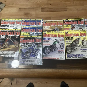 Harley Davidson 2002-2007 Vintage American Iron Magazine Lot Of 13 Motorcycle - Picture 1 of 20