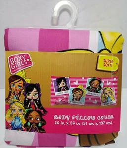 Funda Almohada Cuerpo Boxy Niñas Rosa Súper Suave Larga 20 x 54" Hogar Niños Nueva  - Imagen 1 de 5