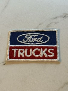 Vintage🇺🇸1970s-80s  Ford Trucks Car Auto Automobile Truck EMBROIDERED PATCH👀 - Picture 1 of 3