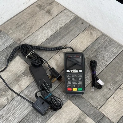 Ingenico ICT250 Credit Card Terminal Wired POS Payment Device With Cables - Image 1 of 4