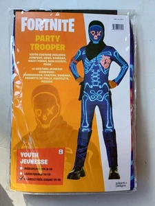 Fortnite Party Trooper Youth XL 14-16 Costume Cosplay NEW - Picture 1 of 4